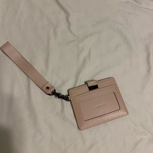 Andar blush pink denner wallet/keychain